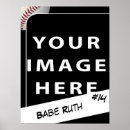 Suche nach personalisierter baseball poster Baseballspieler