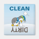 Suche nach der pinguin magnete Schnee
