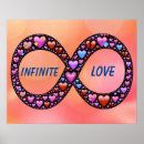 Recherche de amour infini posters Symbole