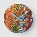 Recherche de marbre vert horloges Abstrait