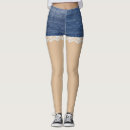 Recherche de denim shorts leggings Peau