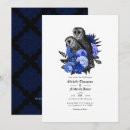 Recherche de hibou mariage invitations Gothique