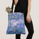 Recherche de claude monet tote bags Nénuphars
