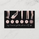 Recherche de outils coiffeur cartes visite Rose