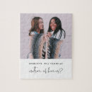 Recherche de puzzle piece invitations Bridesmaid