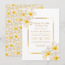 Suche nach frangipani einladungen Aquarell