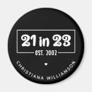 Suche nach 21 geburtstag magnete Einundzwanzig