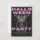 Recherche de peau invitations Parti du crâne gothique