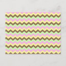 Recherche de zigzag rose cartes postales Motif