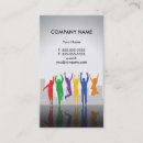 Recherche de succès cartes visite Équipe