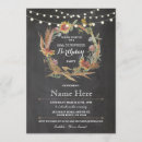 Recherche de guirlande florale invitations Élégant