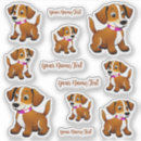 Recherche de image de chien autocollants Chiot