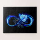 Suche nach blaue rosen puzzle Blume