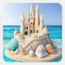 Recherche de château de sable autocollants Océan