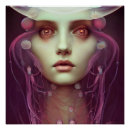 Recherche de méduses posters Violet