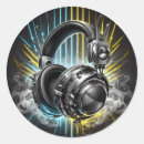 Recherche de musique électronique autocollants Edm