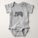 Suche nach grauer elefant babykleidung Niedlich