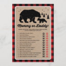 Recherche de ours noir invitations Mother to be