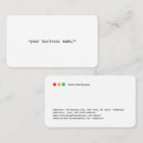 Suche nach developer visitenkarten Beruflich