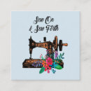 Suche nach nähmaschinen visitenkarten Handwerk