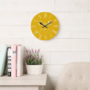 Suche nach mustard poster wanduhren Gelb
