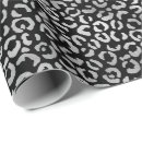 Recherche de noir et argent papier cadeau Pour elle