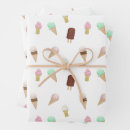 Recherche de glaces papier cadeau Pour enfants