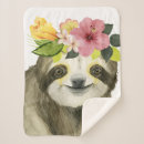 Recherche de paresse couvertures plaids Animal