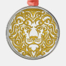 Recherche de roi lion ornements Royal