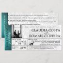 Recherche de boarding pass mariage invitations Avion