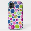 Recherche de point de polka blanc bleu iphone coques Tendance