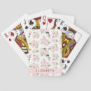 Suche nach rosa blumen spielkarten Boho