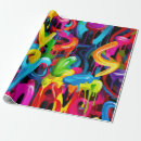 Recherche de graffiti papier cadeau Coloré
