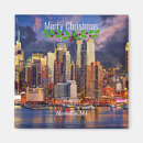Recherche de ville de noël magnets New york
