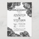 Recherche de black and white floral invitations Pour eux