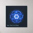 Suche nach strahlung leinwandbilder Blau