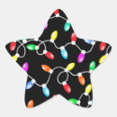 Recherche de noël drôle autocollants Lumières de noël