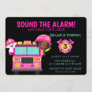 Suche nach löschfahrzeug auf einladungen Für kinder