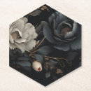 Suche nach schwarze blume untersetzer Rose