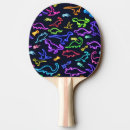 Recherche de dinosaure raquettes ping pong Enfants