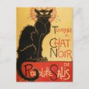 Suche nach le chat noir postkarten Cabaret