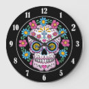 Recherche de crâne coloré horloges Os