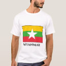 Recherche de myanmar tshirts Drapeau