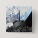 Recherche de navettes spatiales badges Vue de l'espace