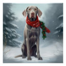 Suche nach weimaraner hund poster Weihnachtsgeschenk für hunde