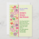 Recherche de hippie psychédélique invitations Puissance de fleur