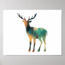 Recherche de chasse de cerfs communs posters Animaux
