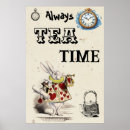 Suche nach tea time poster Alice im wunderland