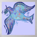 Recherche de colombe en vol posters Paix