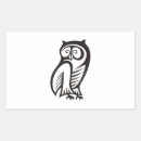 Recherche de hibou noir autocollants Animal